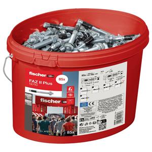 Fischer FAZ II Plus 12/10 Eimer (85) Bolzenanker 109mm 12mm 568859 85St.