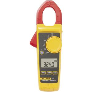 Fluke 324 Stromzange, Hand-Multimeter kalibriert (ISO) digital CAT III 600 V, CAT IV 300V Anzeige (C