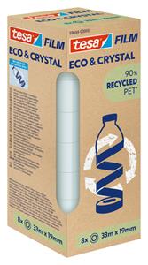 Tesa ECO & CRYSTAL 59044-00000-00 tesafilm tesafilm Eco & Crystal Transparent (L x B) 33m x 19mm 8