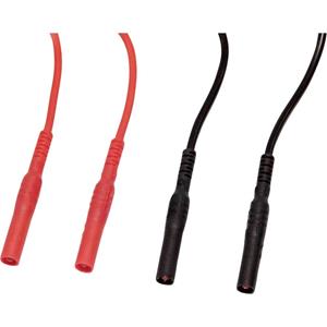 Chauvin Arnoux Meetsnoerenset [4mm-veiligheidsstekker - 4mm-veiligheidsbus] 1.5 m Rood, Zwart 1 set(s)