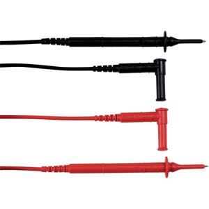 chauvinarnoux Chauvin Arnoux Messleitungs-Set [4mm Sicherheits-Stecker - ] 1.5m Rot, Schwarz 1 Set