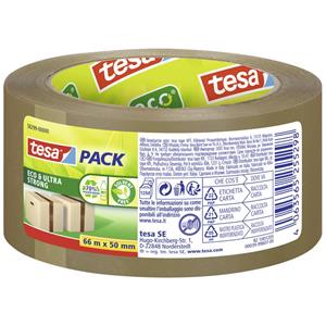 Tesa ECO & ULTRA STRONG 58299-00000-00 Packband tesapack eco & ultra strong Braun (L x B) 66m x 50