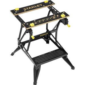 Stanley STST83400-1  Workmate met Bambus-werkblad en dubbele werkhoogte, belastbaar tot 250 kg (b x h x d) 61.2 x 17 x 78 cm