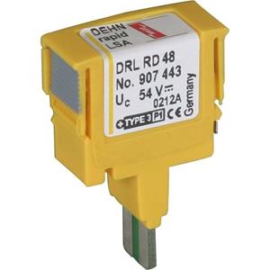 DEHN 907443 Überspannungsableiter DEHNrapid LSA Schutzstecker für 1 Doppelader Un 48V Überspannun