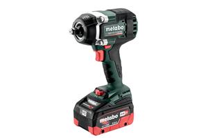 Metabo SSW 18 LTX 800 BL 602403660 Accu-slagmoersleutel 18 V 5.5 Ah LiHD Incl. 2 accus, Brushless, Incl. koffer