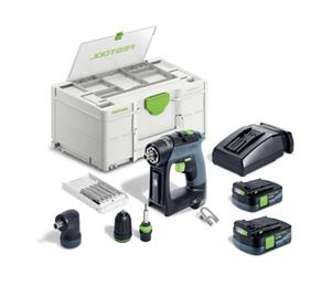 Festool CXS 12 2,5-Set Accu Schroefboormachine 12V 2.5Ah in Systainer - 576865