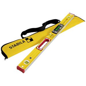 Stabila TECH 196 DL 19828 Digitale Wasserwaage mit Rutschstopper, inkl. Tasche 81cm 0.5 mm/m