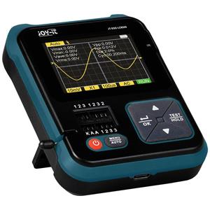 DSO-LCR500 Oscilloscoop, Signaalgenerator 1 kHz - 100 kHz Driehoek, Puls, Blok, Sinus