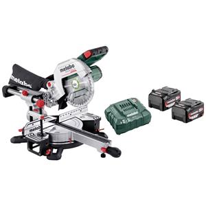 Metabo 614216650 Akku-Kappsäge inkl. 2. Akku, inkl. Ladegerät 216mm 30mm