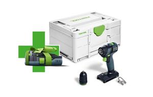 Festool TXS 18-Basic-3,0 Accu-schroefboormachine | Promo | + 3.0Ah accu - 578064