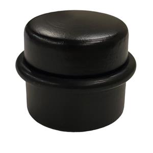 Praxis Deurstopper Vloer Zelfklevend Hout Zwart