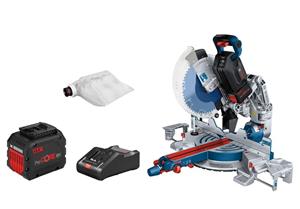 Bosch GCM 18V-305 GDC 18V Li-Ion Accu BiTurbo Afkortzaag Set (2x 12,0Ah) - 305mm