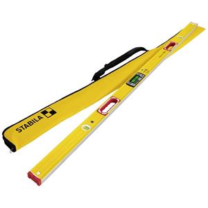 Stabila TECH 196 DL 19824 Digitale Wasserwaage mit Rutschstopper, inkl. Tasche 183cm 0.5 mm/m