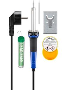 Fixpoint - 30 w soldering iron set - Five-part soldering set for fine soldering work (45242)