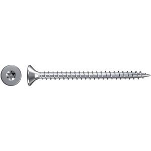 Fischer 551272 Spanplattenschrauben 6mm 40mm Sechsrund galvanisch verzinkt 200St.