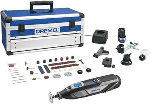 Dremel 8240-5/65 F0138240JK Multifunktionswerkzeug inkl. Akku, inkl. Ladegerät, inkl. Koffer, mit Z