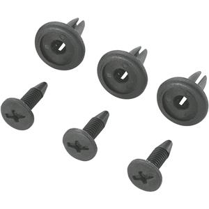trucomponents TRU COMPONENTS TC-SRR-614203 Spreizniete Loch-Ø 6.3mm Schwarz 100St.