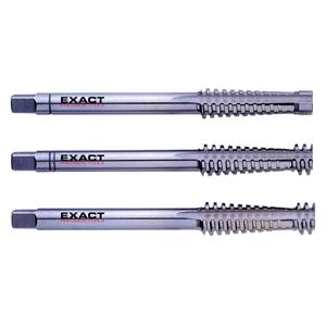 Exact 01724 Handgewindebohrer-Set 3teilig TR Tr18 4mm Rechtsschneidend DIN 103 HSS 1 Set