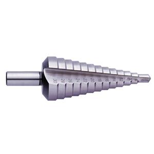 Exact 05323 HSS Stufenbohrer 20 - 30mm Gesamtlänge 88mm 3-Flächenschaft 1St.