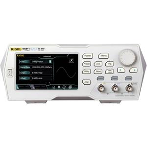 Rigol DG811 Functiegenerator 10 MHz (max) 1-kanaals Arbitrair, Driehoek, Lorentz-verdeling, Puls, Ruis, Blok, Sinus