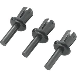 trucomponents TRU COMPONENTS TC-SRR-0612K203 Spreizniete Loch-Ø 6.2mm Schwarz 1000St.