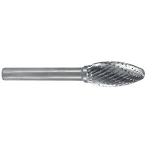 Exact 72406 Frässtift Hartmetall Flamme Länge 82mm Schaftdurchmesser 6mm