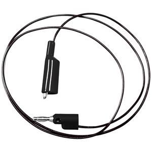muellerelectric Mueller Electric BU-2030-A-96-0 Meetsnoer Bananenstekker 4 mm Krokodilklem 2.4 m Zwart 1 stuk(s)