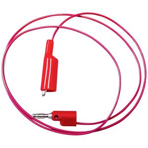 muellerelectric Mueller Electric BU-2030-A-96-2 Meetsnoer [Bananenstekker 4 mm - Krokodilklem] 2.4 m Rood 1 stuk(s)