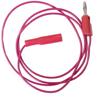 muellerelectric Mueller Electric BU-2031-A-12-2 Messleitung [Bananenstecker 4mm - Mini-Krokodilklemme] 0.3m Rot 1St.