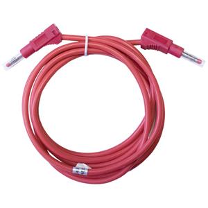 muellerelectric Mueller Electric BU-2323-10-79-2 Messleitung [Bananenstecker 4mm - Bananenstecker 4 mm] 2m Rot 1St.