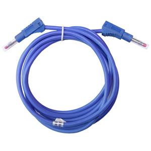 muellerelectric Mueller Electric BU-2323-10-79-6 Meetsnoer Bananenstekker 4 mm Bananenstekker 4 mm 2 m Blauw 1 stuk(s)
