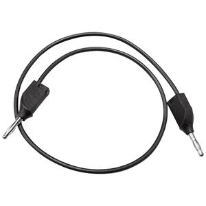 muellerelectric Mueller Electric BU-2929-M-20-0 Messleitung [Bananenstecker 4mm - Bananenstecker 4 mm] 0.5m Schwarz