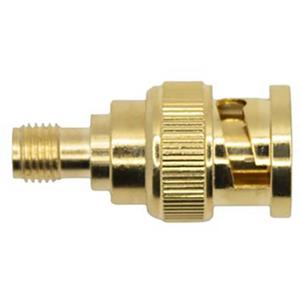 muellerelectric Mueller Electric BU-P4289 Adapterstecker BNC-Stecker - SMA-Buchse Messing