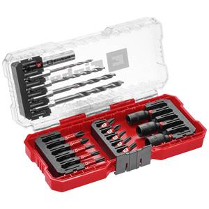 Einhell Steckschlüssel-Bit-Einsatz-Set 1/4  (6.3 mm) 18teilig 108709