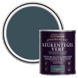 Rust-Oleum Keukentegelverf Mat - Avondblauw 750ml