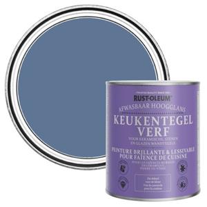 Rust-Oleum Keukentegelverf Hoogglans - Blauwe Rivier 750ml