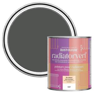 Rust-Oleum Radiatorverf Mat - Grafiet 750ml