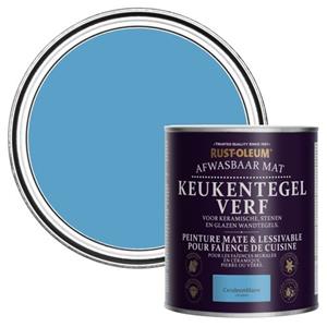 Rust-Oleum Keukentegelverf Mat - Ceruleumblauw 750ml