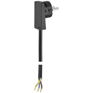 EVOline 1512 0015 1100 Strom Anschlusskabel Schwarz 1.5m