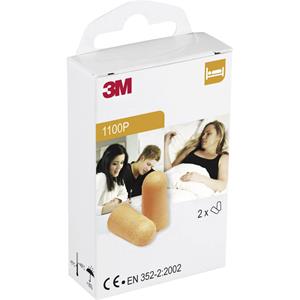 3M 1100P Gehörschutzstöpsel 35 dB einweg 2 Paar