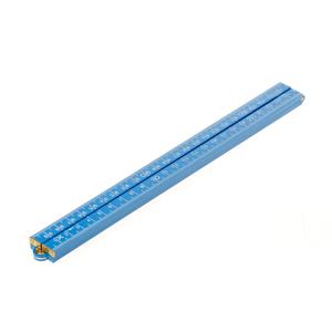 Algemeen Duimstok m.kop.pl blauw 1m