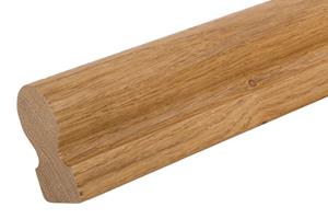 Sleutelgat trapleuning - 60x40 mm - meerdere houtsoorten, lengtes en vormen