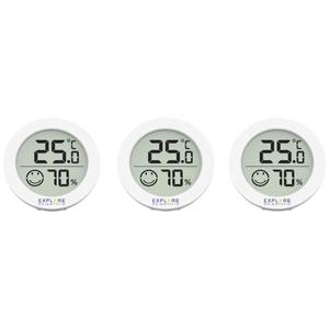 explorescientific Explore Scientific Thermo-/Hygrometer Weiß (3er Set)