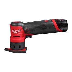 Milwaukee M12 FDSS-422X 12V Li-ion Accu Subcompacte Delta Schuurmachine Set (1x 4.0Ah&1x 2.0Ah) In HD Box