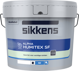 Sikkens alpha humitex sf wit 5 ltr