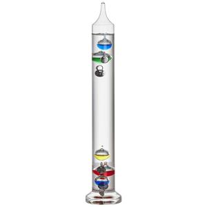 tfadostmann TFA Dostmann Flüssigkeitsthermometer GALILEO GALILEI Thermometer Transparent