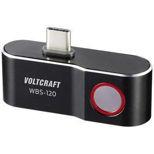 VOLTCRAFT WBS-120 Warmtebeeldcamera -20 tot 400 °C 120 x 90 Pixel 25 Hz USB-C-aansluiting voor Android apparatuur