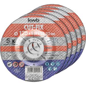Kwb 791295 Trennscheibe gerade 125mm 5 St. Metall