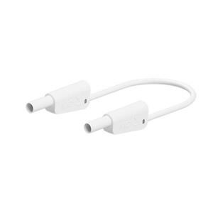 Stäubli SLK-4A-F25 Meetsnoer [ - ] 50 cm Wit 1 stuk(s)
