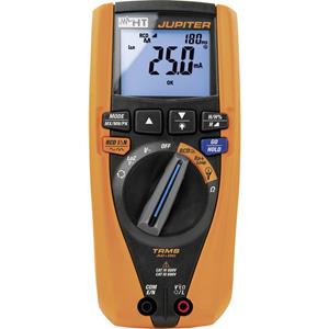 HT Instruments JUPITER Multimeter, RCD-tester Kalibratie (ISO) Digitaal CAT IV 600 V, CAT III 690 V Weergave (counts): 6000